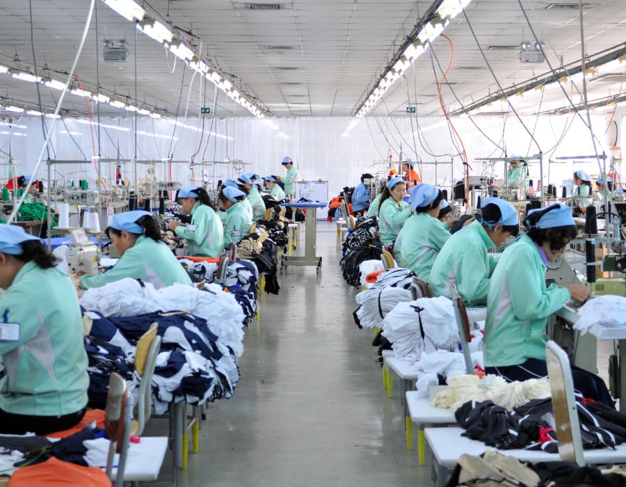 Capacità produttiva Toncar - Sede cinese