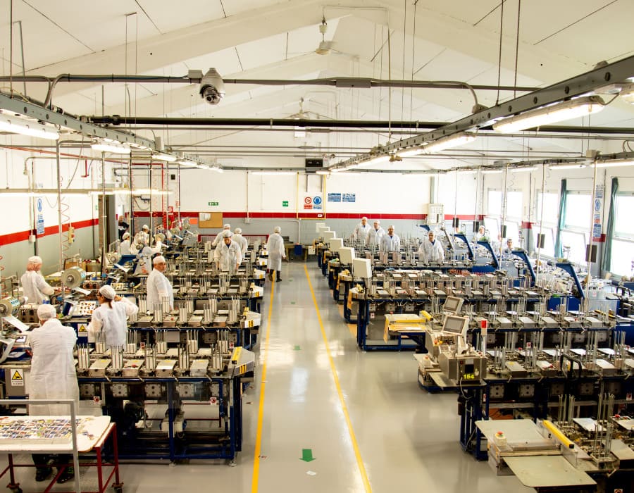 Capacità produttiva Toncar